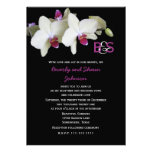 Vowförnyandeinbjudan -- Orchids och Monogram