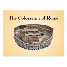 Vykort: Colosseumen av Rome