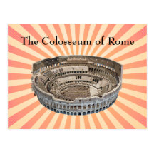 Vykort: Colosseumen av Rome