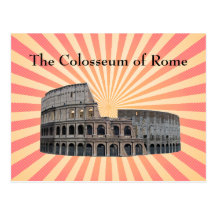 Vykort: Colosseumen av Rome