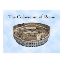Vykort: Colosseumen av Rome