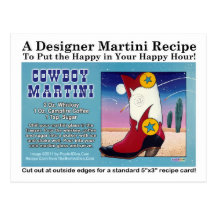 Vykort för CowboyMartini recept