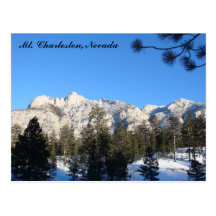 Vykort för Mt Charleston