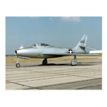 Vykort för republik YRF-84F Ficon