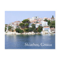 Vykort för Skiathos ö, Grekland