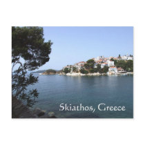 Vykort för Skiathos ö, Grekland