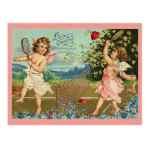 Vykort för vintagevalentinCupid