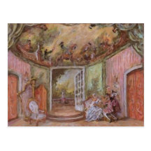 Vykort/inbjudan för ~ för Marie Antoinette drömpar