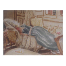 Vykort/inbjudningar för drottningMarie Antoinette 