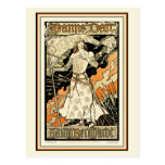 Vykort:  Jeanne D'Arc Sarah Bernhardt