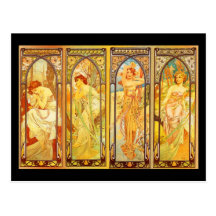 Vykort-Klassiker Konst-Mucha 11