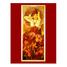 Vykort-Klassiker/vintageKonst-Mucha 14