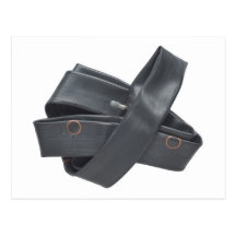 Vykort med det Rubber däckröret