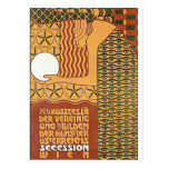 Vykort: Utställning för Secessionkonst -14th Wien,