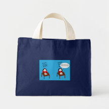 Waddles pingvinet, Math somtotot hänger lös Tote Bags