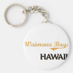 Waimanu fjärdHawaii klassiker Nyckelring