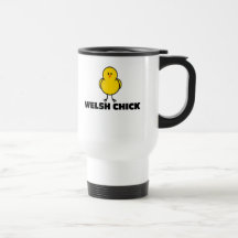 Walesisk chick kaffe muggar