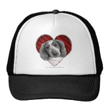 Walesisk SpringerSpaniel med hjärta Baseball Hat