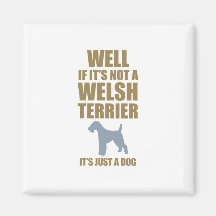 Walesisk Terrier Kylskåpmagneter