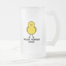 Walesisk Terrierchick Kaffe Koppar