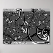 Walk Into My Parlour Fractal Pôsteres