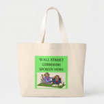 wall streetaktiemarknadaktieägare tote bags