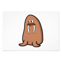 Walrus. Unika Inbjudningar