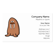 Walrus. Visitkort