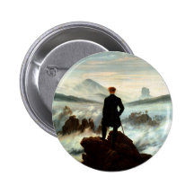 Wanderer ovanför havet av dimma, Caspar Friedrich Knappar