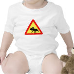 Warnung vor dem Elch Shirt