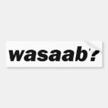 wasaab? bildekal