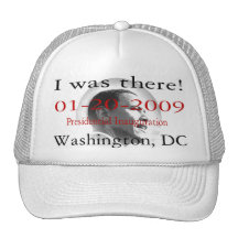 Washigton för presidentObama invigning DC Trucker Keps