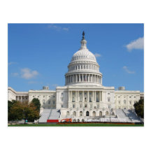 Washington DC-huvudstad Vykort