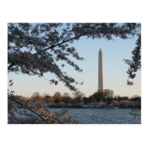 Washington monumentvykort