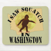 Washington Sasquatch Bigfoot Spotter - jag sågar h Mus Mattor