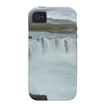 Wasserfall Godafoss iPhone 4 Cover