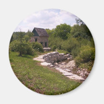 Watermill magnet magneter för kylskåp