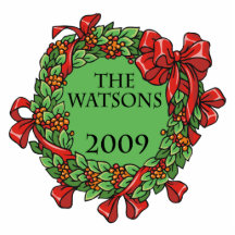 watson 2009 julkran photo cutouts