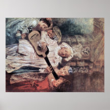 Watteau Jean-Antoine konst Affisch