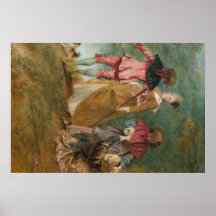 Watteau Jean-Antoine konst Print