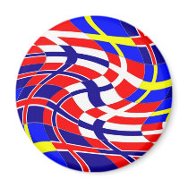 Wavy Scandinavy Magnet För Kylskåp