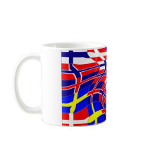 Wavy Scandinavy Kaffe Kopp