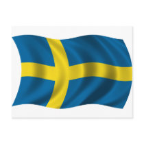 Wavy Sverige sjunker Vykort