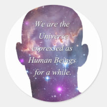 We are the Universe Sticker