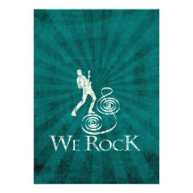 We Rock Invitacion Personalizada
