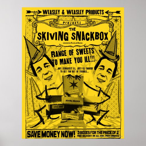 Weasley och weasleyprodukter posters