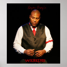 WEBEME-AFFISCH AV LAYON-GRÅ FÄRG
