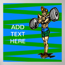 Weightlifting Affisch