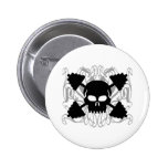 Weightliftingskalle Pins