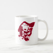 WEREWOLF AV BLOD KAFFE KOPPAR
